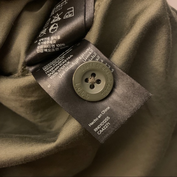 H&M Army green Parker jacket - Picture 13 of 13